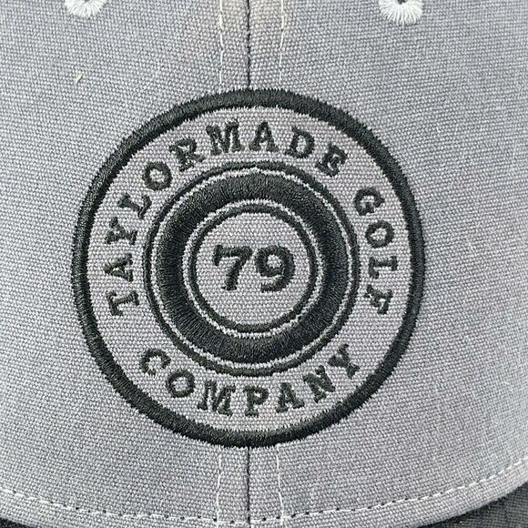 Taylormade Golf Company Hat Gray Mens One Size Snapback Cap Classic Structured - Picture 6 of 8